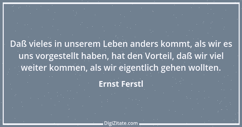 Zitat von Ernst Ferstl 1431