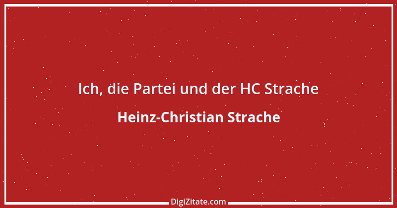 Zitat von Heinz-Christian Strache 1