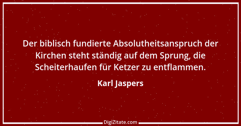 Zitat von Karl Jaspers 16