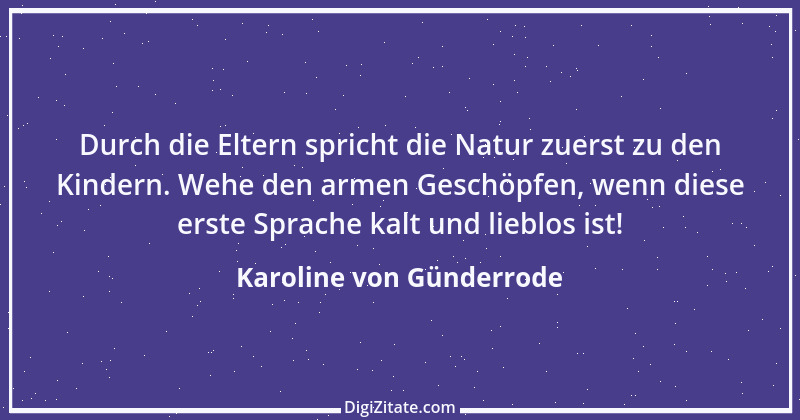 Zitat von Karoline von Günderrode 8