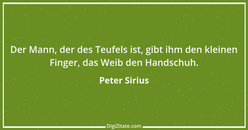 Zitat von Peter Sirius 390