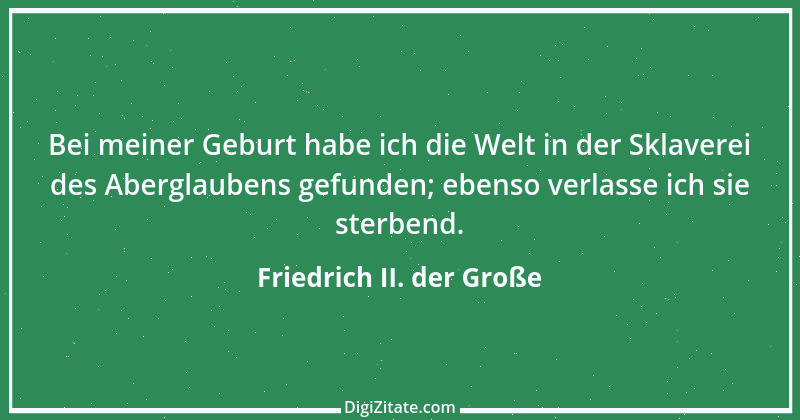 Zitat von Friedrich II. der Große 143