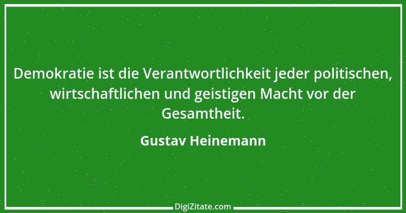 Zitat von Gustav Heinemann 9