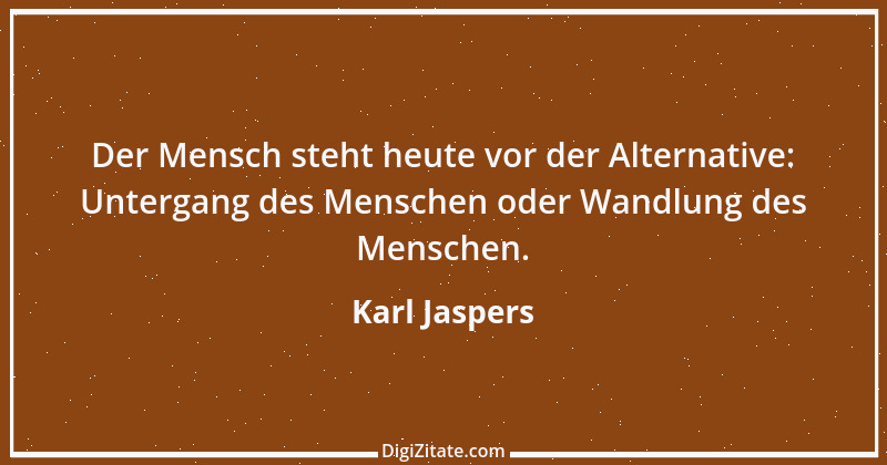 Zitat von Karl Jaspers 17