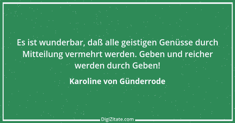 Zitat von Karoline von Günderrode 9