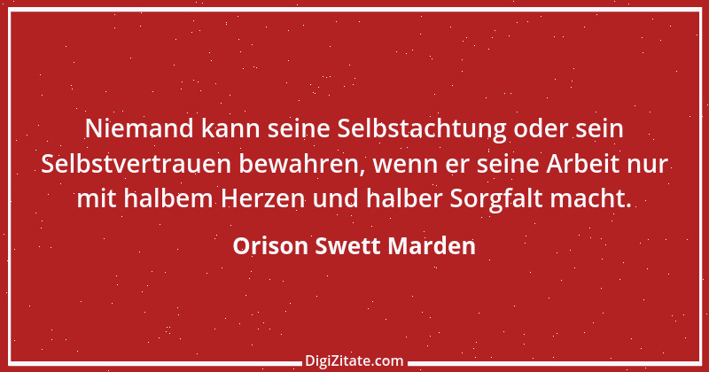 Zitat von Orison Swett Marden 33