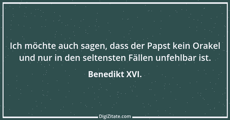 Zitat von Benedikt XVI. 20