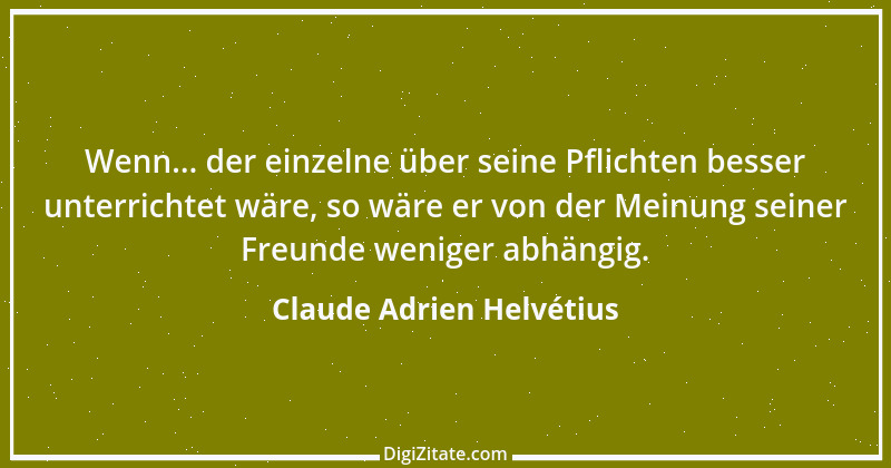 Zitat von Claude Adrien Helvétius 62