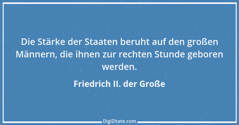 Zitat von Friedrich II. der Große 144