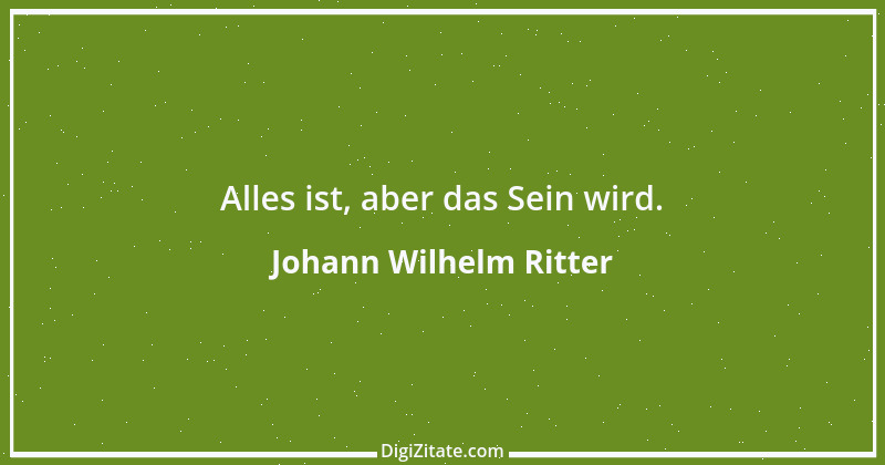 Zitat von Johann Wilhelm Ritter 4