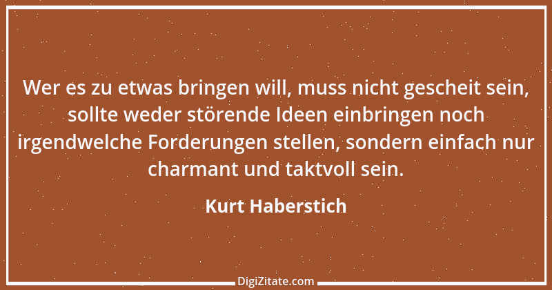 Zitat von Kurt Haberstich 195