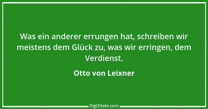 Zitat von Otto von Leixner 291