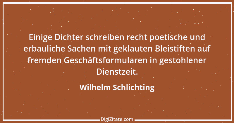 Zitat von Wilhelm Schlichting 74