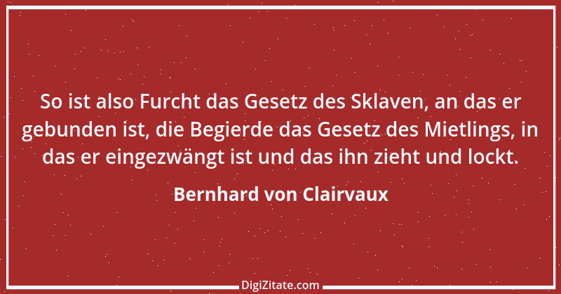 Zitat von Bernhard von Clairvaux 29