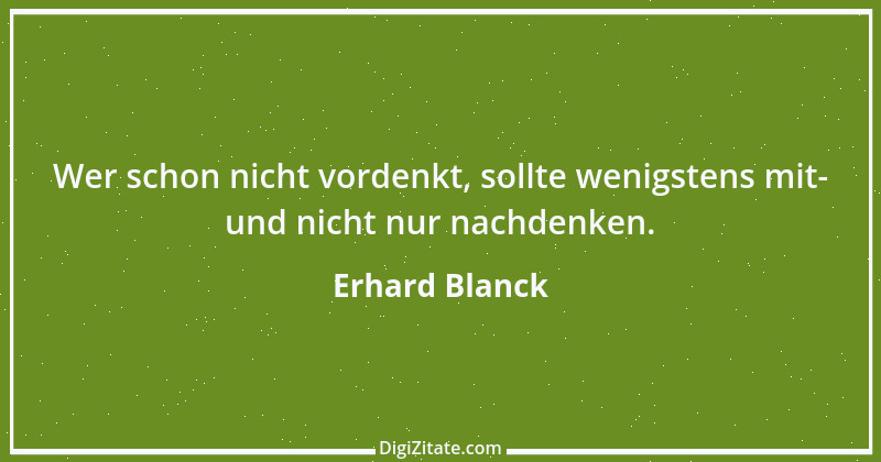 Zitat von Erhard Blanck 1548