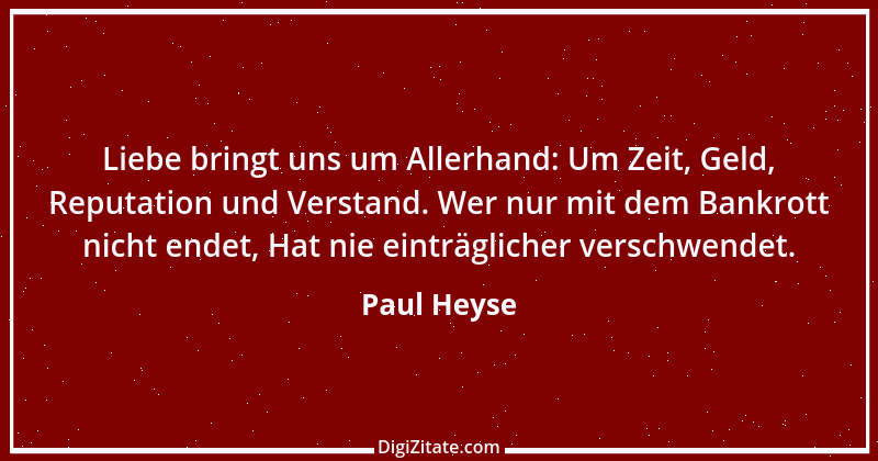 Zitat von Paul Heyse 81