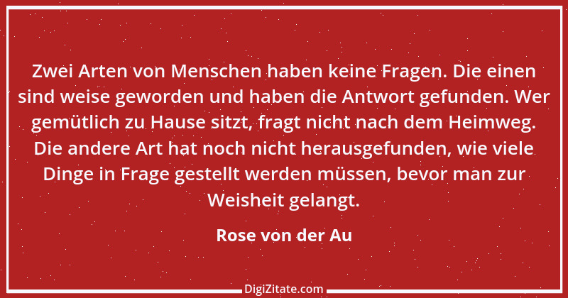 Zitat von Rose von der Au 51