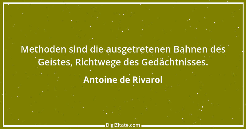 Zitat von Antoine de Rivarol 140