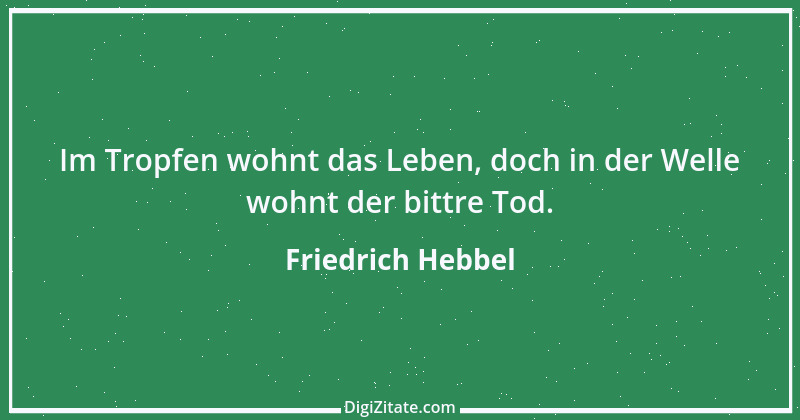 Zitat von Friedrich Hebbel 349