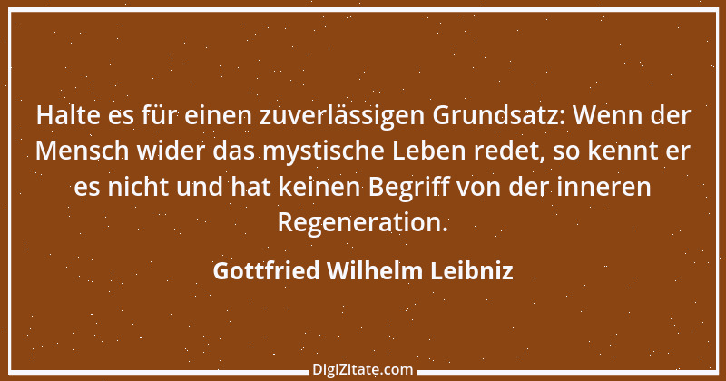 Zitat von Gottfried Wilhelm Leibniz 4