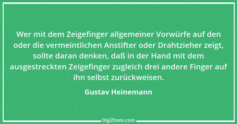 Zitat von Gustav Heinemann 12