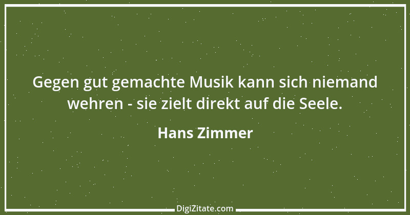 Zitat von Hans Zimmer 2