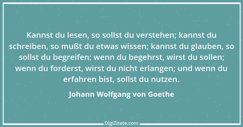 Zitat von Johann Wolfgang von Goethe 2994