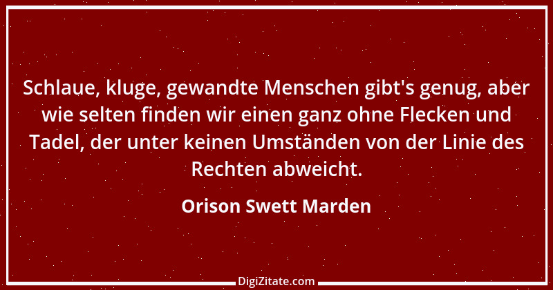 Zitat von Orison Swett Marden 36