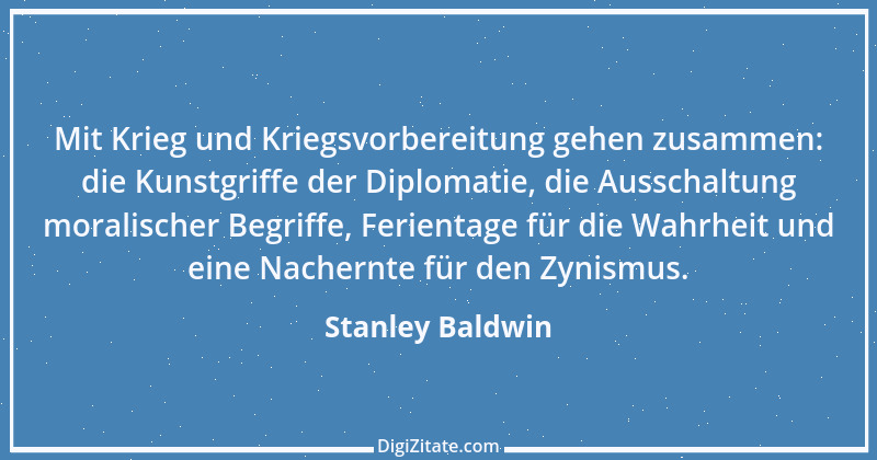 Zitat von Stanley Baldwin 3