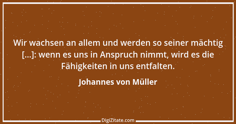 Zitat von Johannes von Müller 56