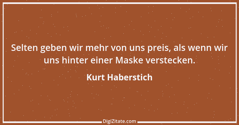 Zitat von Kurt Haberstich 198