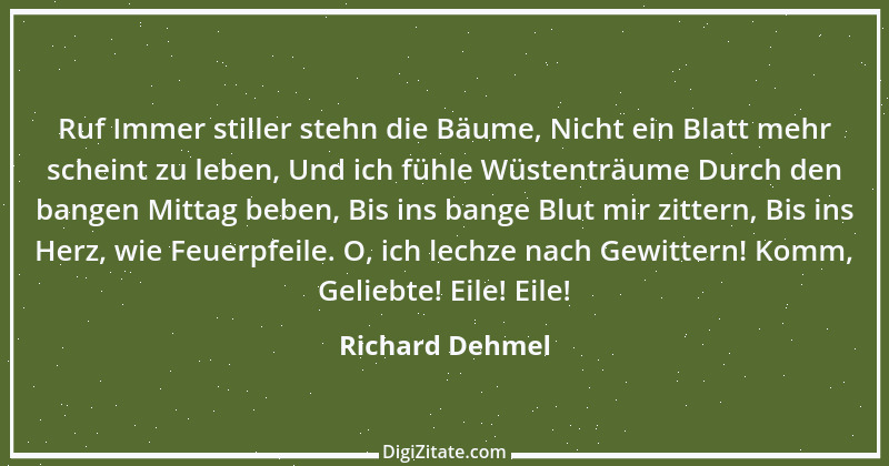 Zitat von Richard Dehmel 29