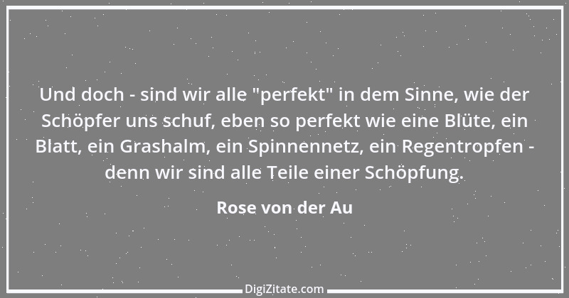 Zitat von Rose von der Au 53