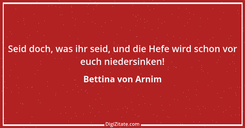 Zitat von Bettina von Arnim 8