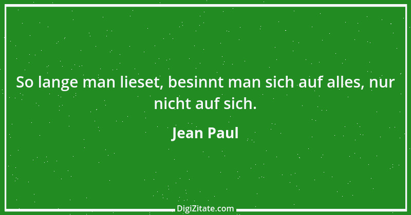 Zitat von Jean Paul 898