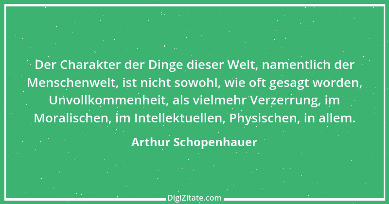 Zitat von Arthur Schopenhauer 862