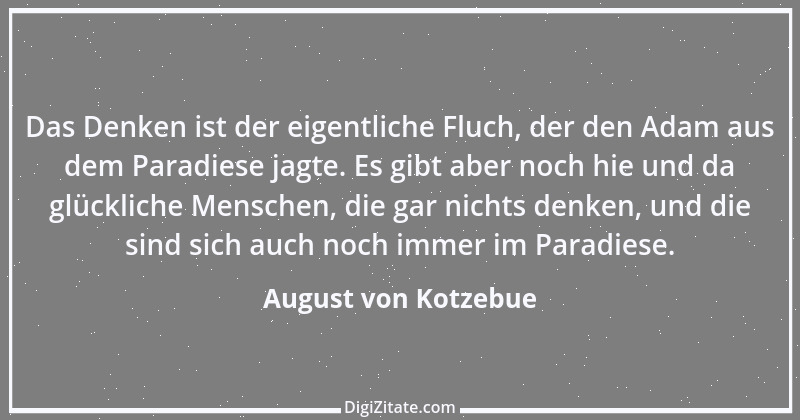 Zitat von August von Kotzebue 52