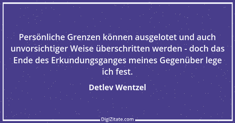 Zitat von Detlev Wentzel 1