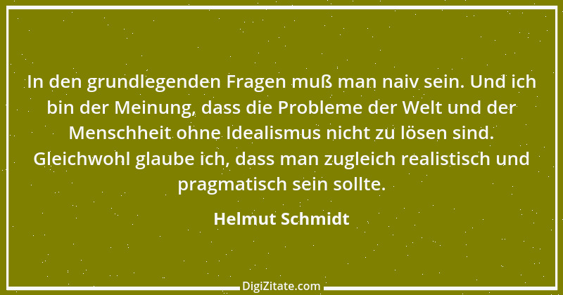 Zitat von Helmut Schmidt 10