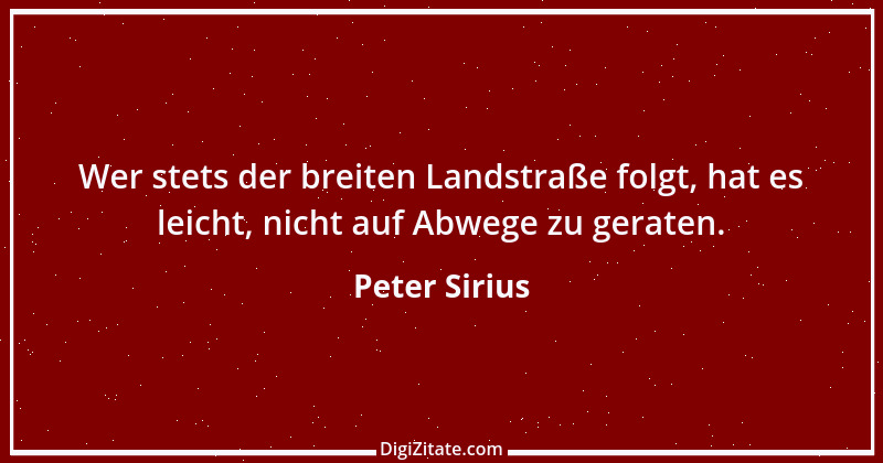 Zitat von Peter Sirius 396