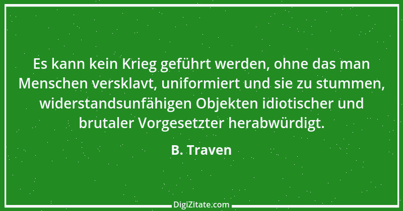 Zitat von B. Traven 94