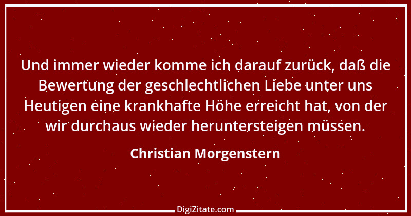 Zitat von Christian Morgenstern 520