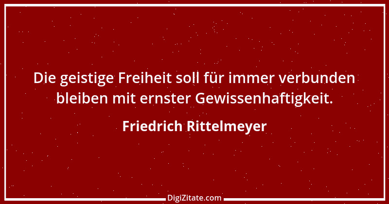 Zitat von Friedrich Rittelmeyer 20