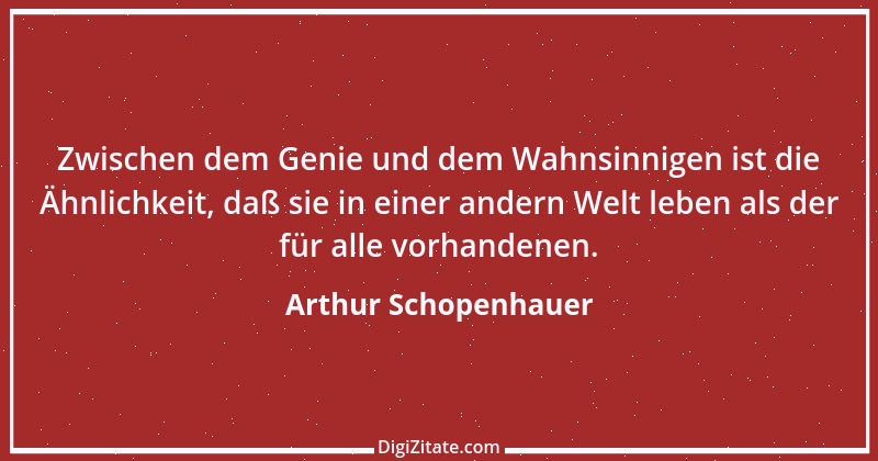 Zitat von Arthur Schopenhauer 864