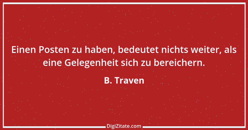 Zitat von B. Traven 95