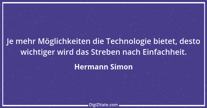 Zitat von Hermann Simon 74