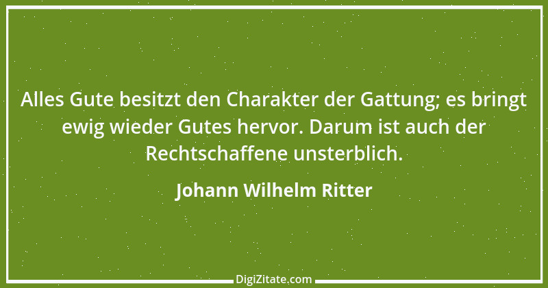 Zitat von Johann Wilhelm Ritter 10