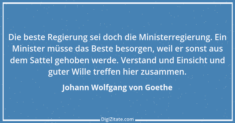 Zitat von Johann Wolfgang von Goethe 1998