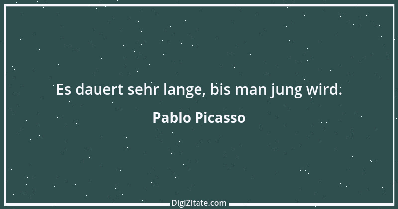 Zitat von Pablo Picasso 56