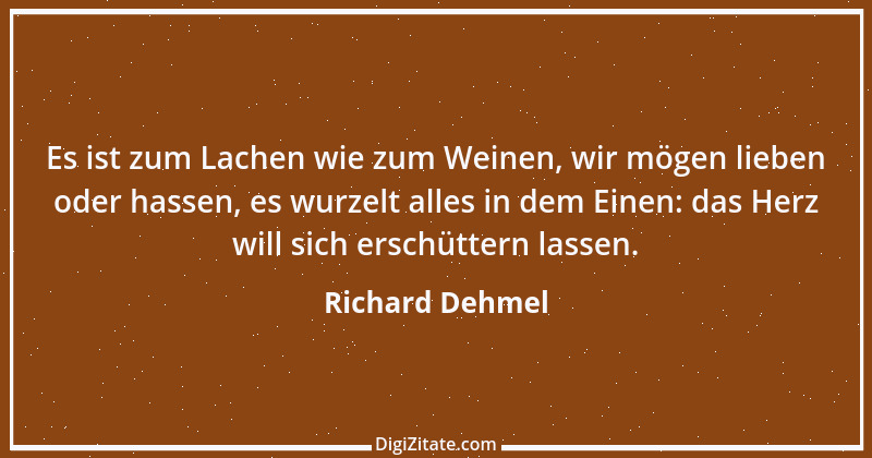 Zitat von Richard Dehmel 32